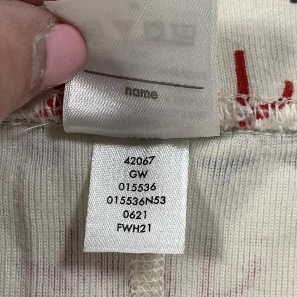 Hanna Andersson Size 14 160cm Organic Cotton Fair Isle Christmas Reindeer‎ Pants